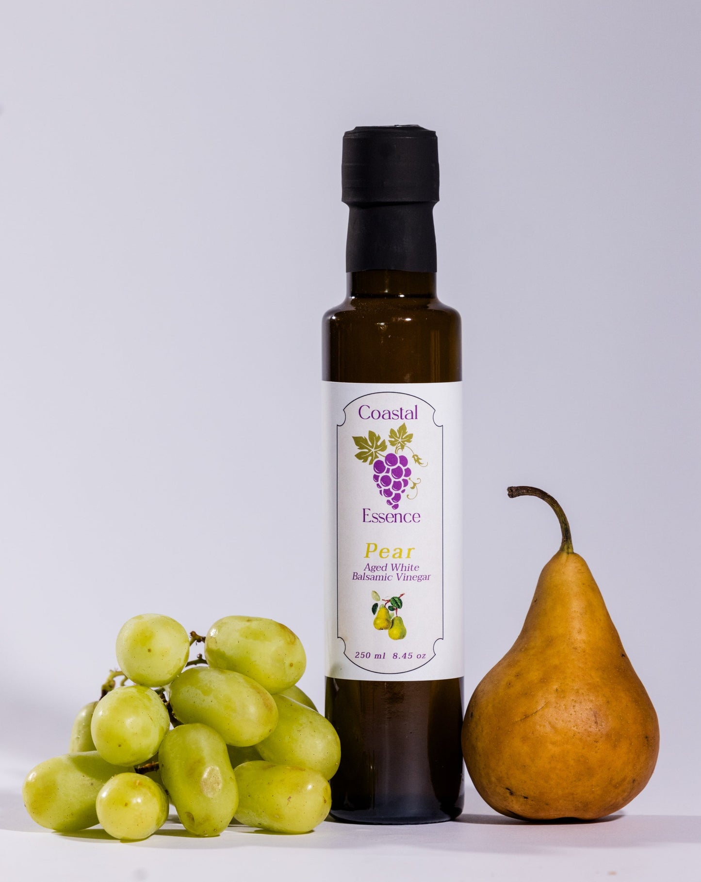 Bulk 1/2 Gallon Pear Aged White Balsamic Vinegar